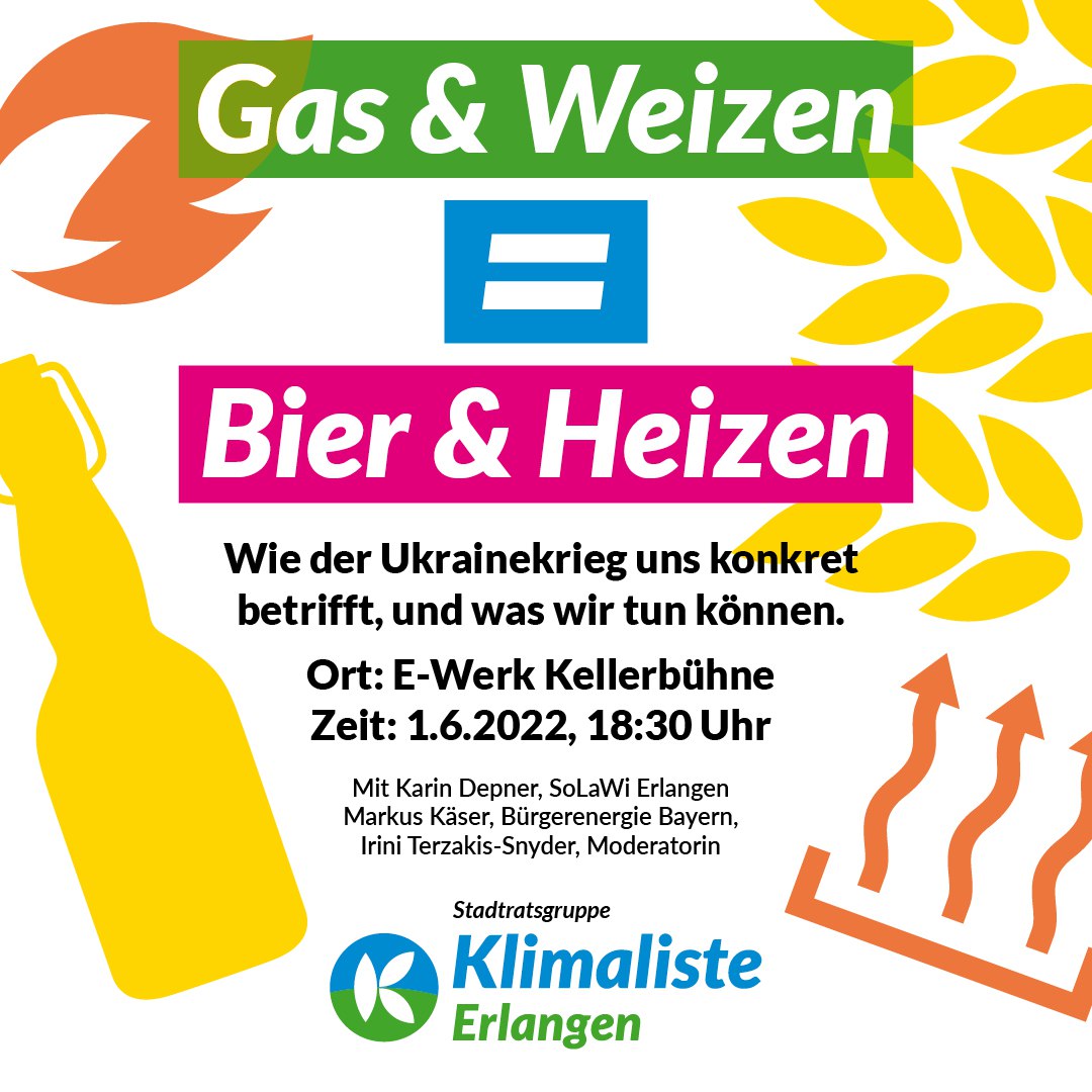Gas & Weizen = Bier & Heizen